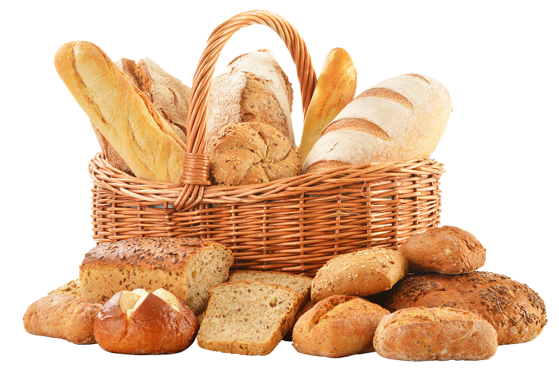 Brot und Brotkorb